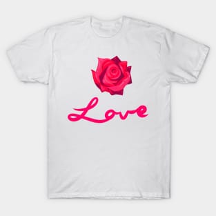 Sparkly Rose T-Shirt